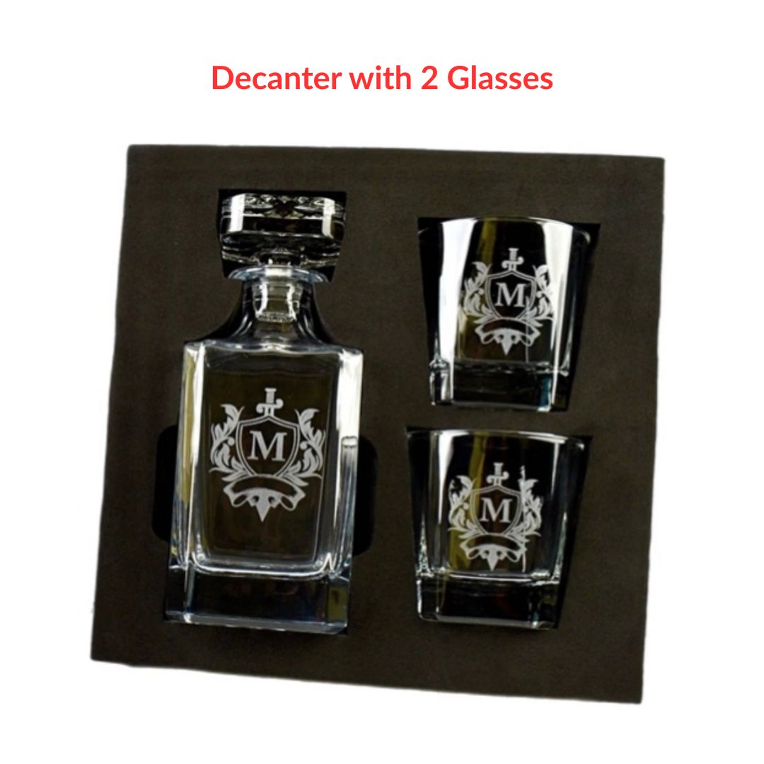 Custom Whiskey Decanter Set