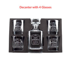 Custom Whiskey Decanter Set