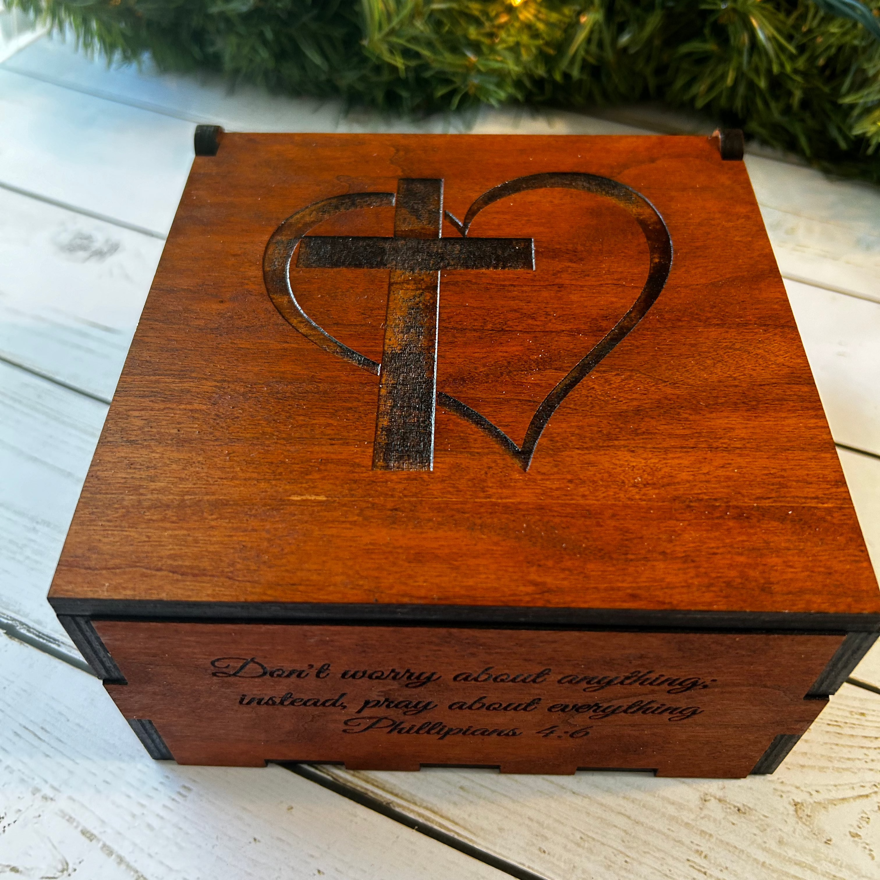 Christian Keepsake Box