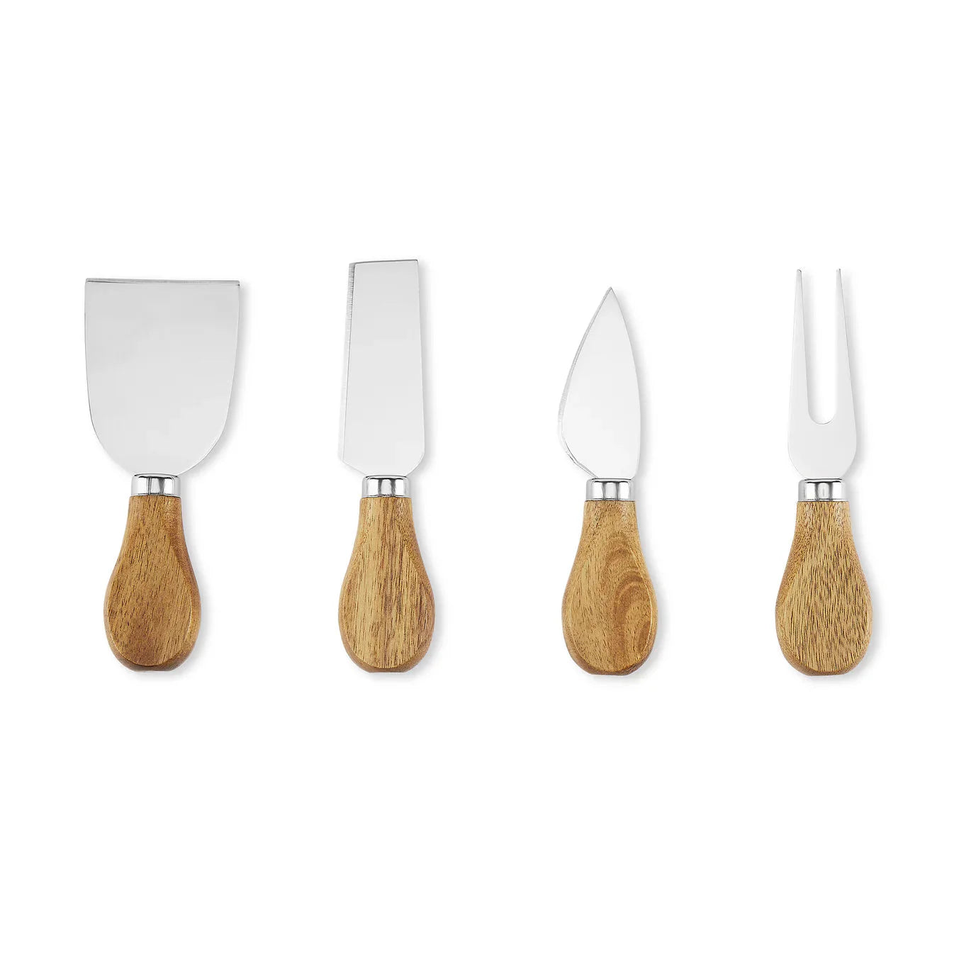 Personalized Marble and Acacia Serving Board with Utensils